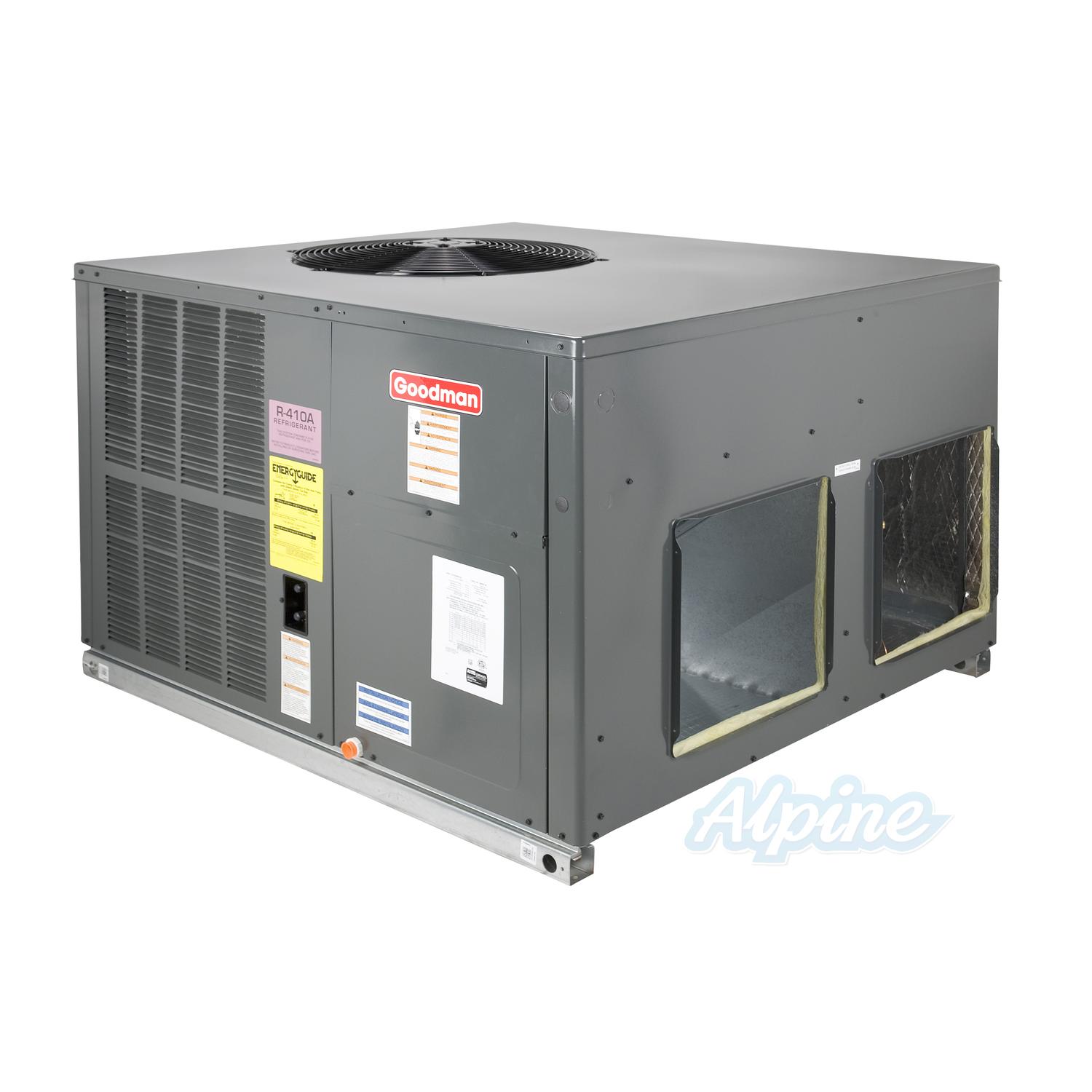 Goodman Gpc M Ton Seer Self Contained Packaged Air